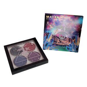 MAVEN BEAUTY Cosmic Drip Eyeshadow Palette Nova High-Intensity Color NIB